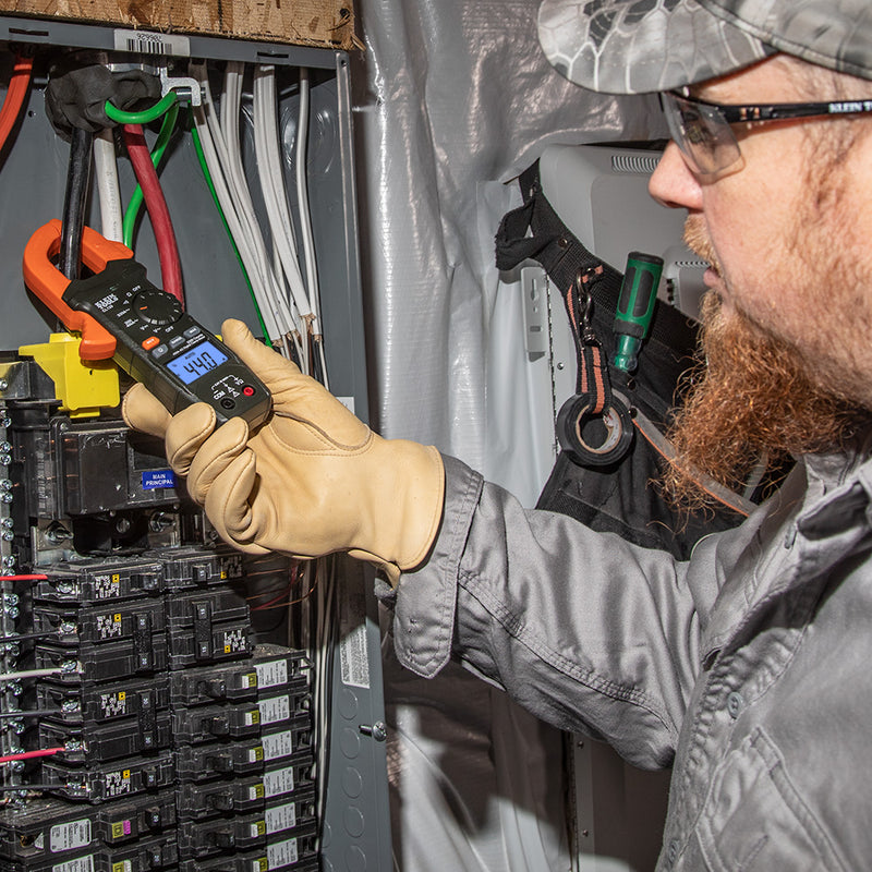 KLEIN TOOLS | Digital Clamp Meter, AC Auto-Ranging 400 Amp | #CL120