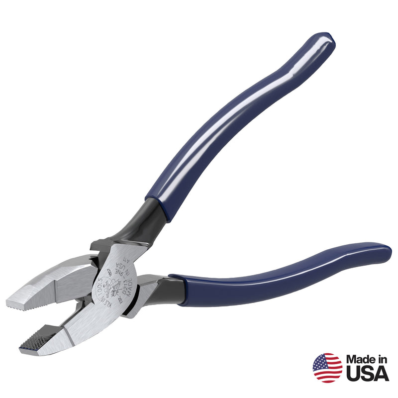KLEIN TOOLS | Lineman's Pliers, New England Nose, 9-Inch | #D213-9NE