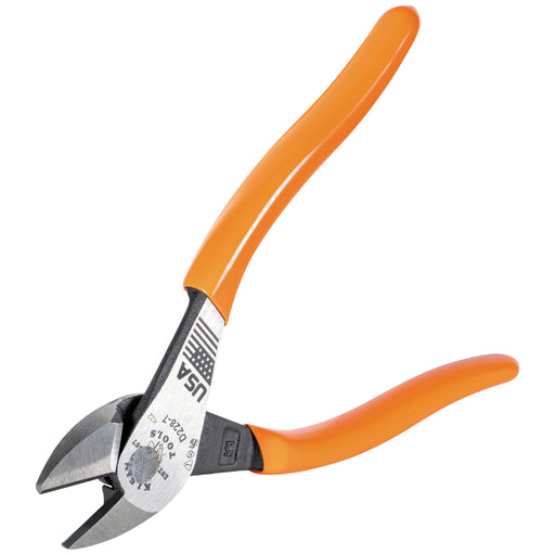KLEIN TOOLS | Diagonal Cutting Pliers, High-Leverage, 7-Inch | #D228-7