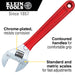 Klein Tools | Adjustable Wrench Extra Capacity, 12-Inch | #D507-12