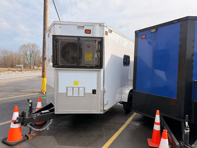 SMG TRAILERS | 7X12 Fiber Splicing Trailer | #FST-7X12-MS