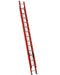 LOUISVILLE LADDER | 28' Fiberglass Extension Ladder with V-Rung Pole Grip and Strand Hooks | #FE3228-E03