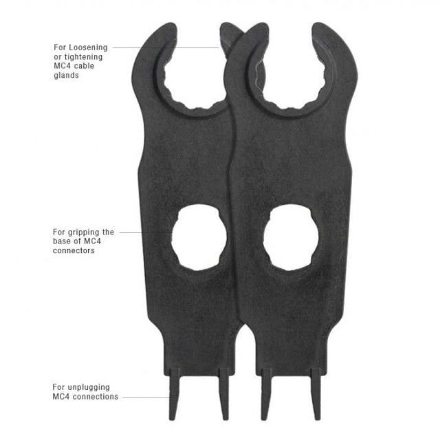 JONARD | Solar Panel Spanners for MC4 Connectors (Pack of 2) | #SPS-2