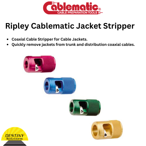 Ripley Cablematic JST-500 Jacket Stripper | MFG. Model #12500