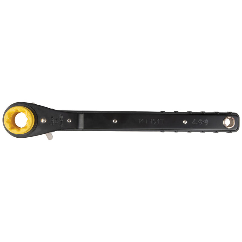 Klein Tools | 4-in-1 Lineman's Ratcheting Wrench | #KT151T