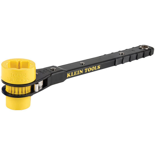 KLEIN TOOLS | 4-in-1 Lineman's Ratcheting Wrench | #KT151T