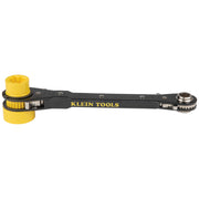 KLEIN TOOLS | 6-in-1 Lineman's Ratcheting Wrench, Heavy-Duty | #KT155HD