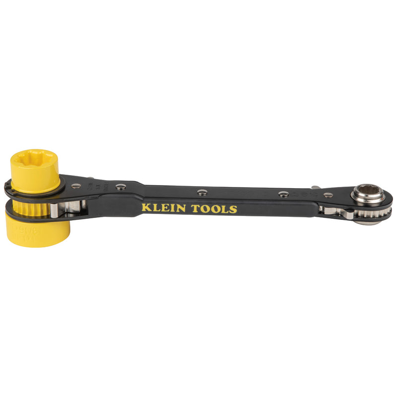 KLEIN TOOLS | 6-in-1 Lineman's Ratcheting Wrench, Heavy-Duty | #KT155HD