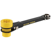 KLEIN TOOLS | 6-in-1 Lineman's Ratcheting Wrench, Heavy-Duty | #KT155HD