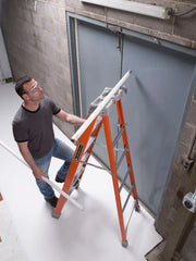 LOUISVILLE LADDER | 8' Fiberglass Step Ladder, Type IA, 300lb Load Capacity | #FS1508