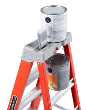 LOUISVILLE LADDER | 8' Fiberglass Step Ladder, Type IA, 300lb Load Capacity | #FS1508