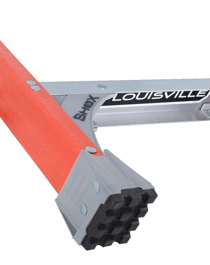 LOUISVILLE LADDER | 8' Fiberglass Step Ladder, Type IA, 300lb Load Capacity | #FS1508