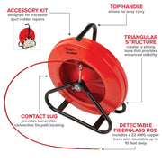 JAMESON | Mini-Duct Hunter™ Traceable Rodder 3/16 in. x 300 ft. | #15-316-300