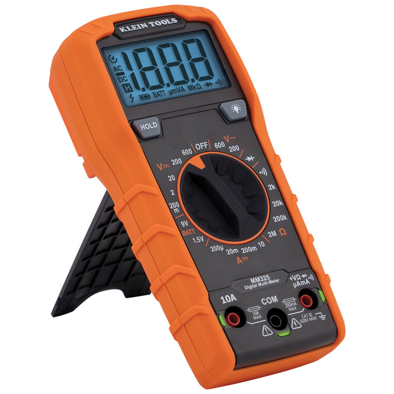 Klein Tools | Digital Multimeter, Manual-Ranging, 600V | #MM325