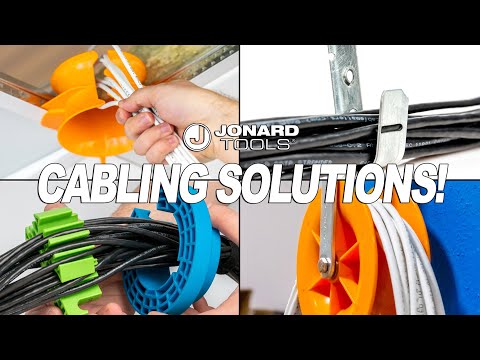Jonard Tools Cable Combs (CCB-25 & CCB-34) Product Video