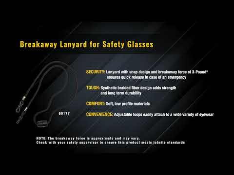 Klein Tools |  Breakaway Lanyard for Safety Glasses | #60177