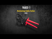 Klein Tools | Ratcheting Cable Cutter | #63060