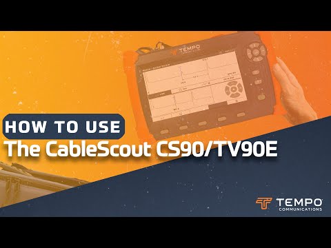 TEMPO | CableScout Time Domain Reflectometer | #TV90E