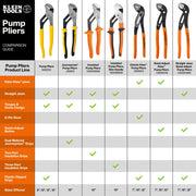 KLEIN TOOLS | Pump Pliers, 10-Inch | #D502-10
