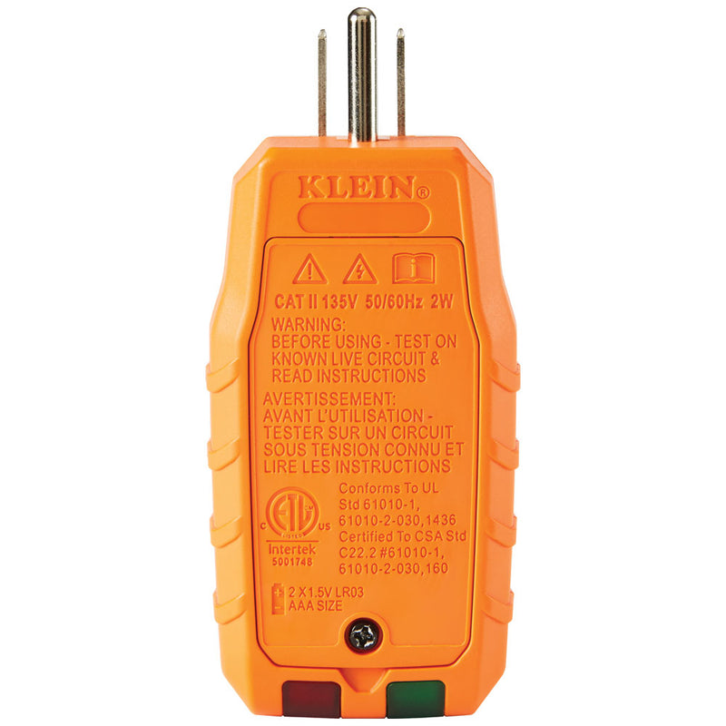 KLEIN TOOLS | GFCI Receptacle Tester with LCD | #RT250