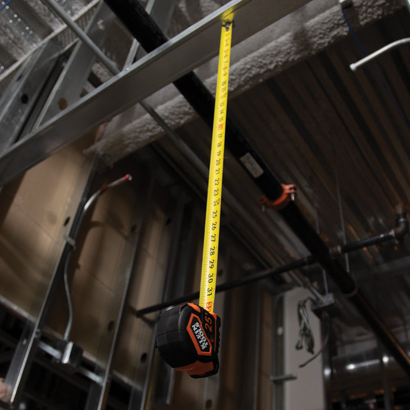 KLEIN TOOLS | Tape Measure, 25-Foot Magnetic Double-Hook | #9225