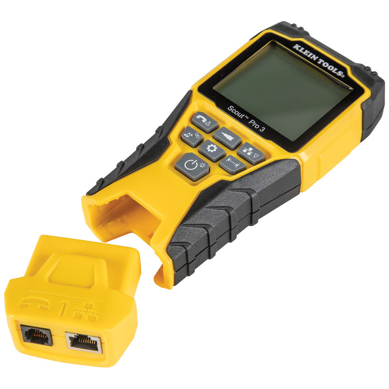 KLEIN TOOLS | Ethernet Cable Tester Kit with Scout® Pro 3 Tester, Remotes and Adapter | #VDV501-851