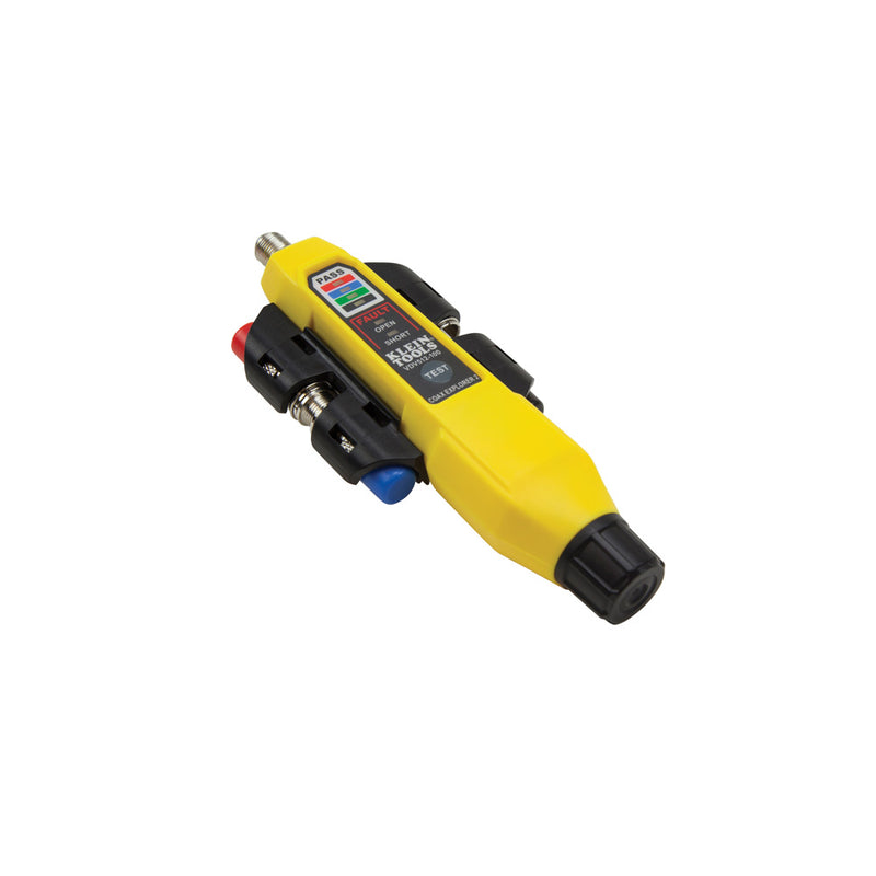 KLEIN TOOLS | Cable Tester, Coax Explorer® 2 Tester with Remote Kit | #VDV512-101