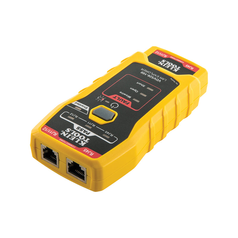KLEIN TOOLS | Network Cable Tester, LAN Explorer® Data Cable Tester with Remote | #VDV526-100 | VDV526