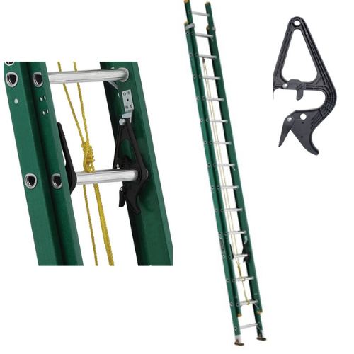 LOUISVILLE LADDER | 28 ft. Fiberglass Extension Ladder, Type II, 225 lb | #FE0628