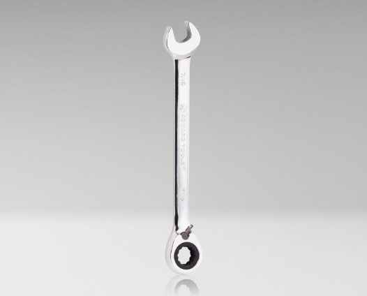 Combination Wrench  Ratcheting Reversible 7/16"