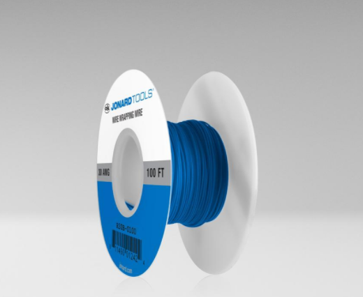 Wire 30 Awg Blue 100 Ft