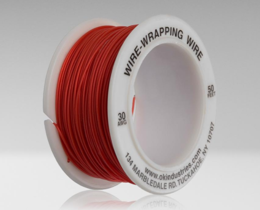 Wire 30 Awg Red 50 Ft