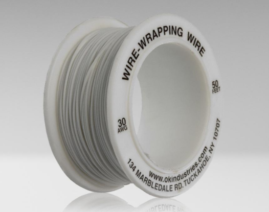Wire 30 Awg White 50 Ft