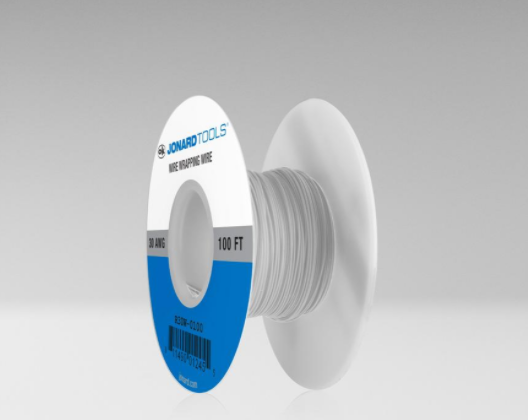 Wire 30 Awg White 100 Ft