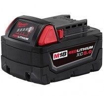 MILWAUKEE® 18V M18 Red Lithium™ XC (5.0) Extended Capacity Battery