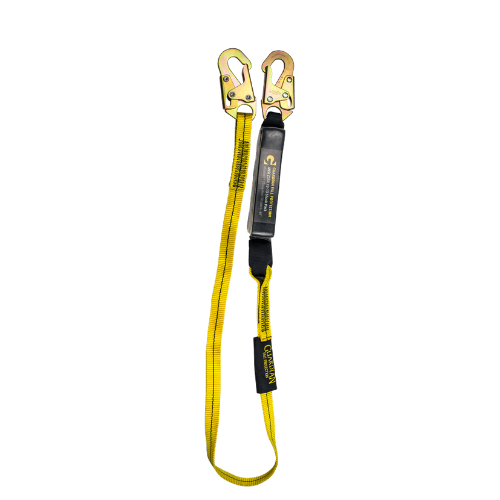 GUARDIAN | 3ft Shock Absorbing Lanyard with Snap Hooks | #01214