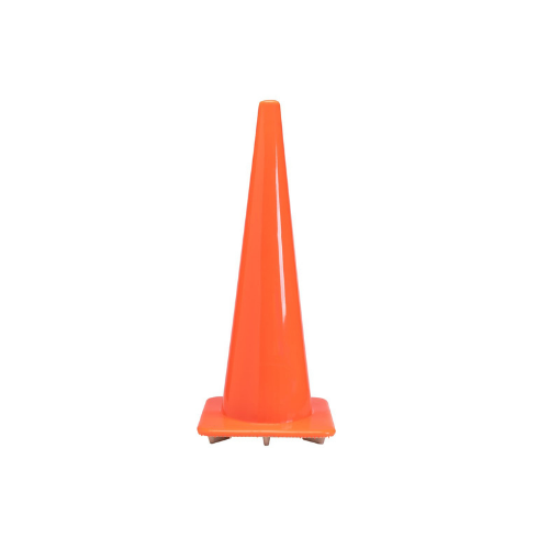 28" Orange Plain Traffic Cone 2nds (5 lb.)