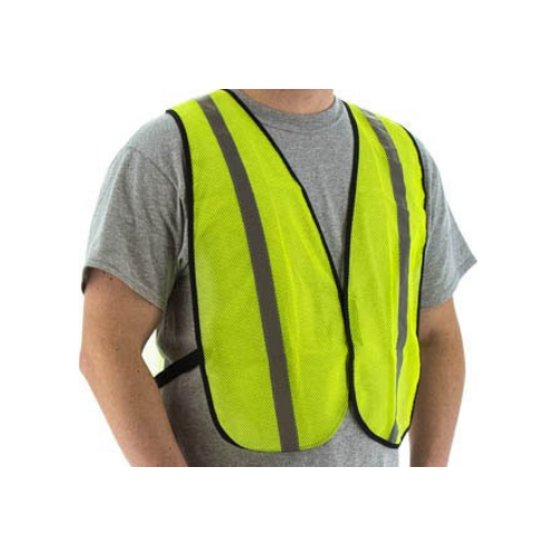Site Safety Mesh Vest, Yellow, NON-ANSI | #75-3003
