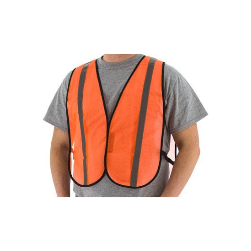 Site Safety Mesh Vest, Orange, NON-ANSI | #75-3004