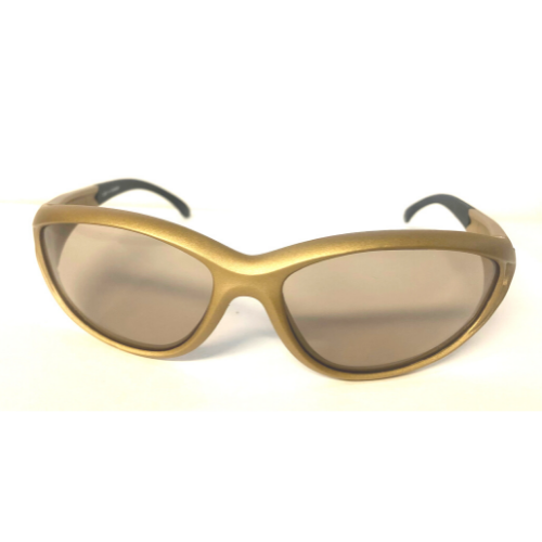 Safety Glasses- Gold Frame, Amber Lens
